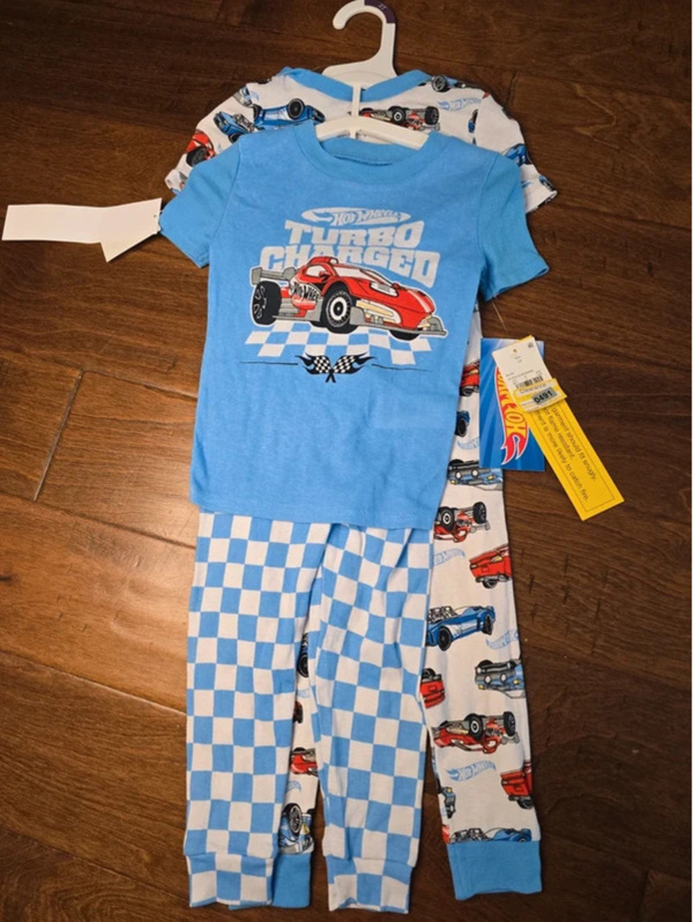 3t brand new hot wheels, pajamas item 491G7